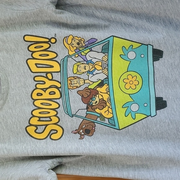 SCOOBIE-DOO! Women's Vintage gray tee. BY SCOOPY-DOO LOVE TRIBE. - Picture 2 of 5